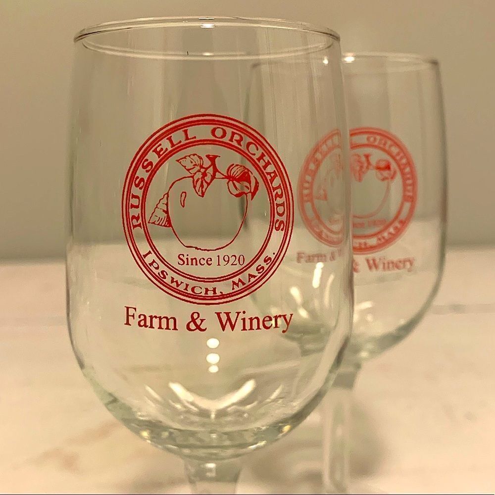 Russell Orchard Wine Glasses 